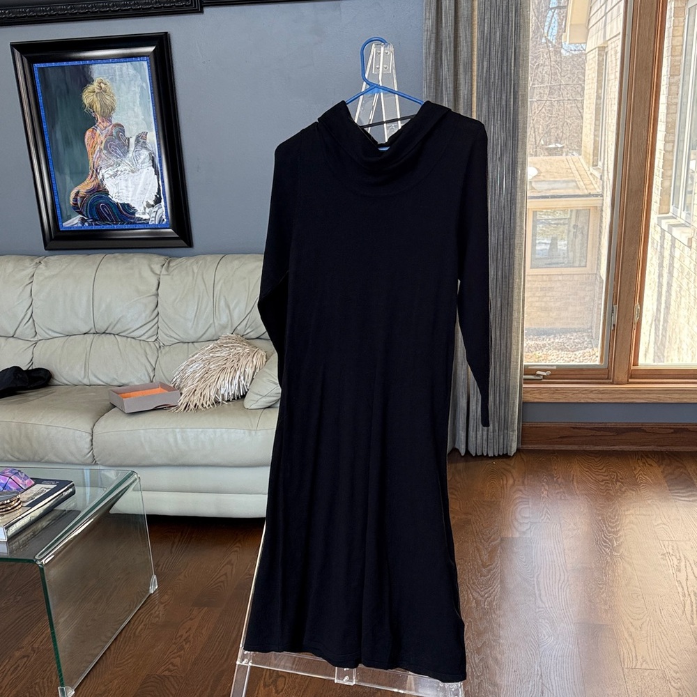 Elegant Black Women's Dress